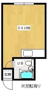 コーポ鹿島【305号室】の間取り