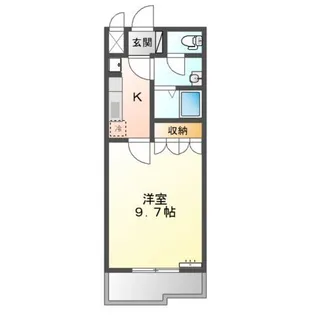 Wing Kashima(ウイングカシマ)【2階】の間取り