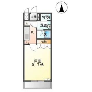 Wing Kashima(ウイングカシマ)【1階】の間取り