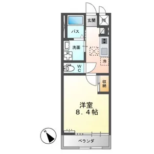 メゾン・ド・セイワ A【2階】の間取り