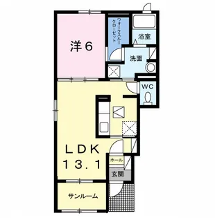 インプレス【1階】の間取り