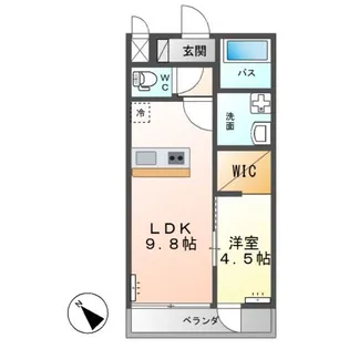 メゾン・ド・セイワ B【2階】の間取り