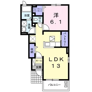 グレイス ヒル【1階】の間取り