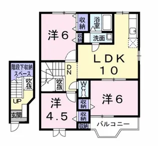 ロメオ エステートⅢ【2階】の間取り