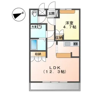 La・mer(ラ・メール)【2階】の間取り