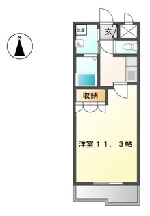 モンテ・アンヴェリーノ【2階】の間取り