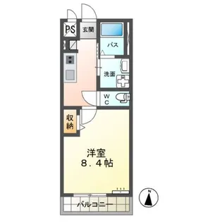 アルモニーコンフォール【2階】の間取り