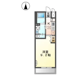 エトワールシャトー【1階】の間取り