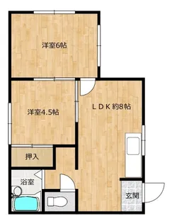 エスティーコーポ【105号室】の間取り
