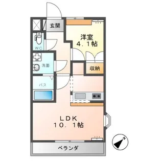 Progress First(プログレス ファースト)【2階】の間取り