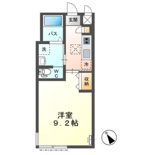 Laurier(ローリエ)【1階】の間取り