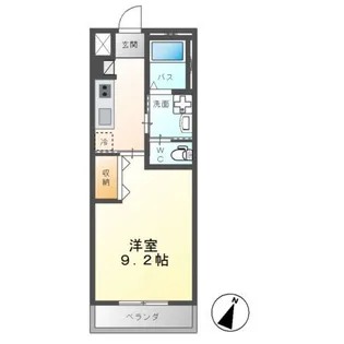 エトワールシャトー【2階】の間取り