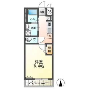 loyaltie(ロワイヨテ)【2階】の間取り