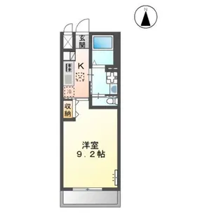 エトワールシャトー【2階】の間取り