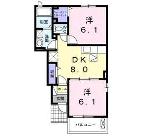 アルファードA【1階】の間取り