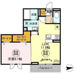 セレーノ【2階】の間取り