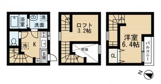 メゾン・ド・ルミナーレ【103号室】の間取り