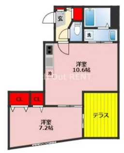 MaximasⅠ【3階】の間取り