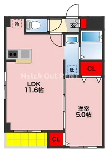 シンシア三番館【3階】の間取り