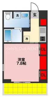 リブリ・みどり野【3階】の間取り