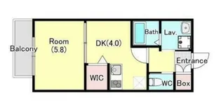 シャルコートSOGA【3階】の間取り