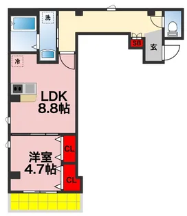 Luana【2階】の間取り