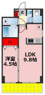 ウイリアム Ⅰ【402号室】の間取り