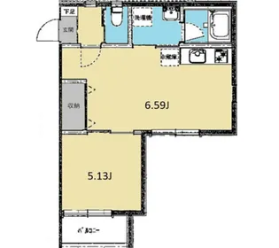 エマーソンパーク【3-G号室】の間取り