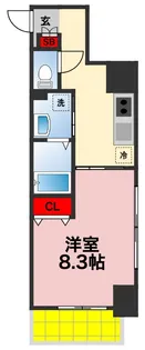 千葉中央・大庄マンション【4階】の間取り