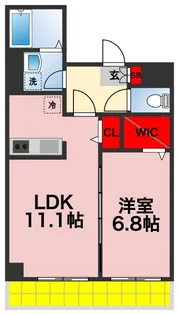 May Azurl 登戸【3階】の間取り