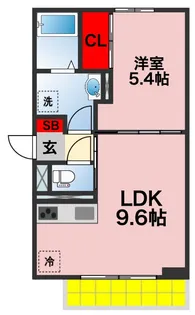 D-room弁天3丁目 C【3階】の間取り