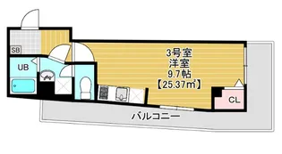 千葉県四街道市鹿渡【マンション】の間取り