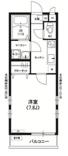 千葉県千葉市中央区祐光1丁目【アパート】の間取り