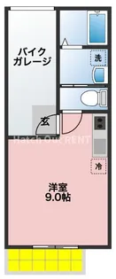 ガレージハウス葛城【1階】の間取り