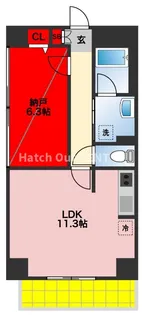 アイデアル【6階】の間取り