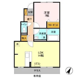 ウインド フィル【1階】の間取り