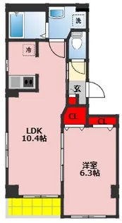 Plumeria【5階】の間取り