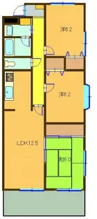 ケンジントンコート成田【311号室】の間取り