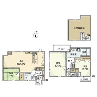 千葉県白井市根【一戸建】の間取り