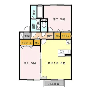 ロイヤルガーデン KIRINOKI【2階】の間取り