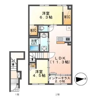 Colza(コルザ)【2階】の間取り