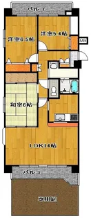 Cozy緑が丘A棟【2階】の間取り