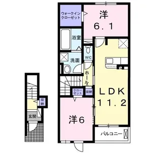 グラン・メゾン【2階】の間取り