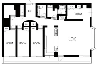 ウォンズ東千葉【2階】の間取り