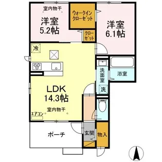 Felice Ⅰ【1階】の間取り