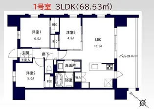センチュリー千葉みなと【12階】の間取り