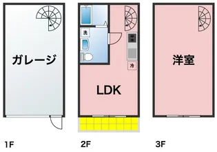 G-HANGAR Ⅱの間取り