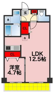 Emigrant【4階】の間取り