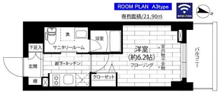 ステージグランデ本千葉【1006号室】の間取り