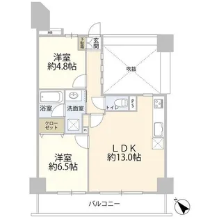 ロイヤルステージ本千葉(0005730)【5730号室】の間取り